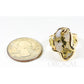 Orocal Gold Quartz Ring - RL232XLQ-Destination Gold Detectors
