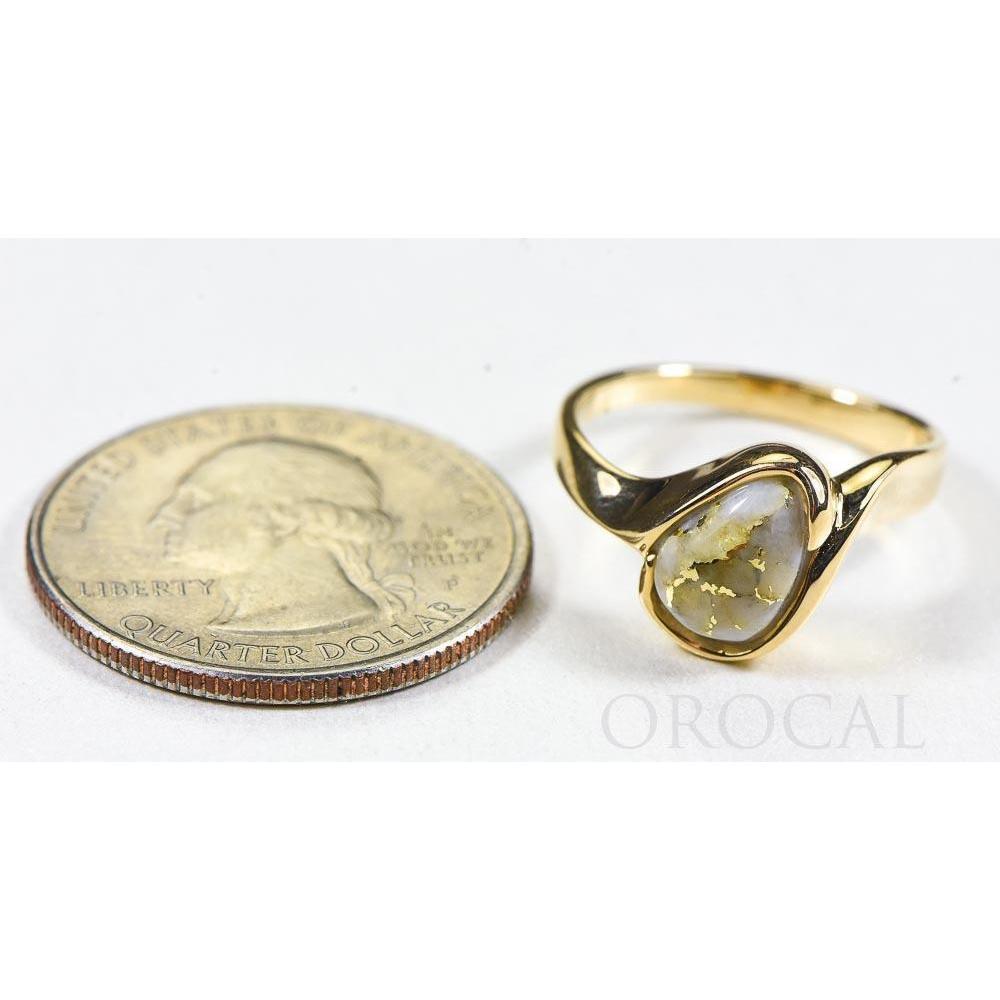 Orocal Gold Quartz Ring RL637Q-Destination Gold Detectors