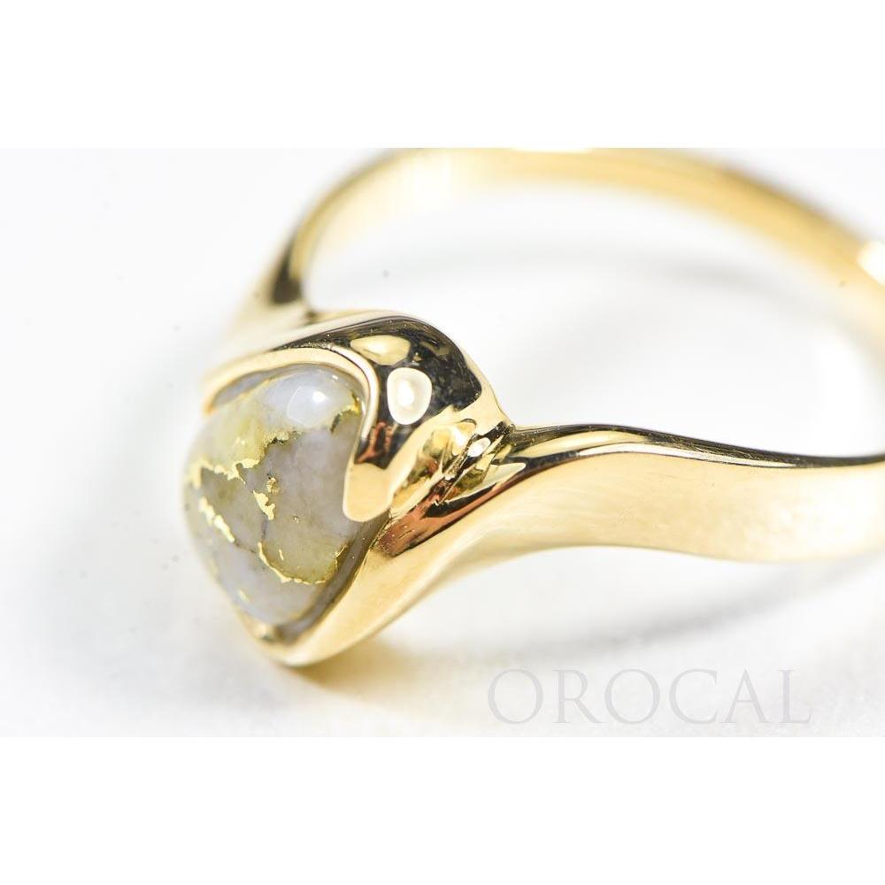 Orocal Gold Quartz Ring RL637Q-Destination Gold Detectors