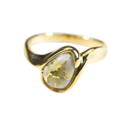 Orocal Gold Quartz Ring RL637Q-Destination Gold Detectors
