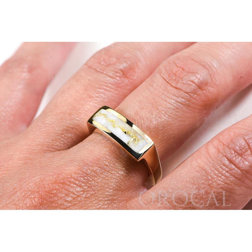 Orocal Gold Quartz Ring RL837Q-Destination Gold Detectors