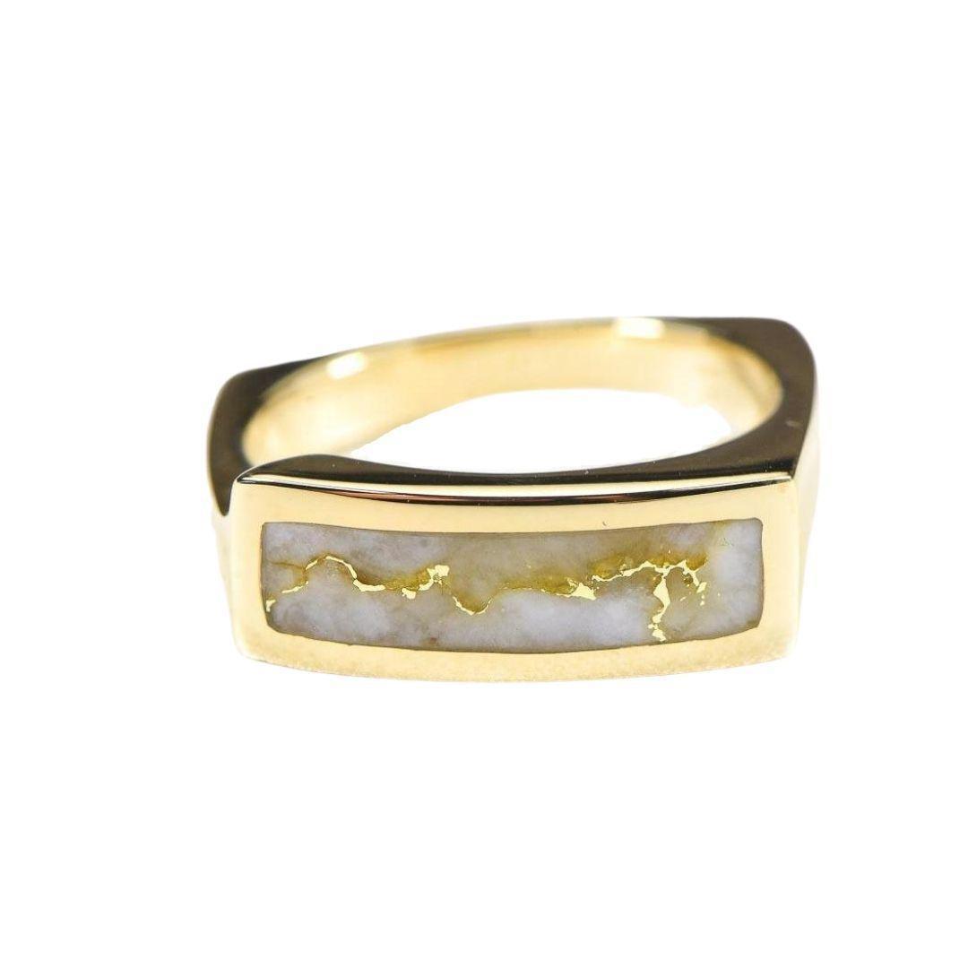 Orocal Gold Quartz Ring RL837Q-Destination Gold Detectors