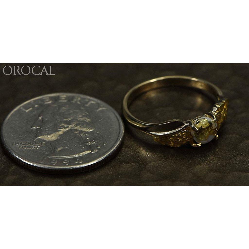 Orocal Gold Quartz Ring RLDL14Q6MM-Destination Gold Detectors