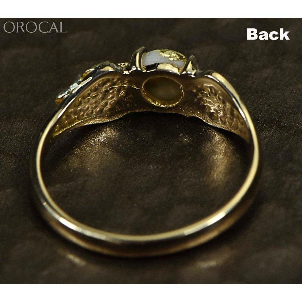 Orocal Gold Quartz Ring RLDL14Q6MM-Destination Gold Detectors