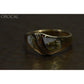 Orocal Gold Quartz Ring with Diamonds RL1064DQ-Destination Gold Detectors