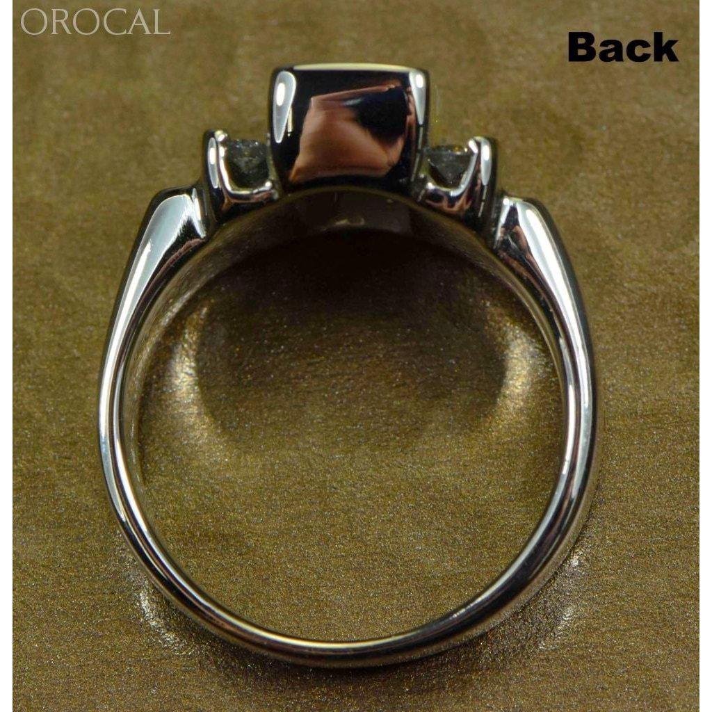 Orocal Gold Quartz Ring with Diamonds - RL639D32QW-Destination Gold Detectors