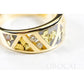 Orocal Gold Quartz Ring with Diamonds RL968D18NQ-Destination Gold Detectors