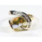 Orocal Gold Quartz Ring with Diamonds RLDL34D30Q-Destination Gold Detectors