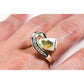 Orocal Gold Quartz Ring with Diamonds RLDL34D30Q-Destination Gold Detectors