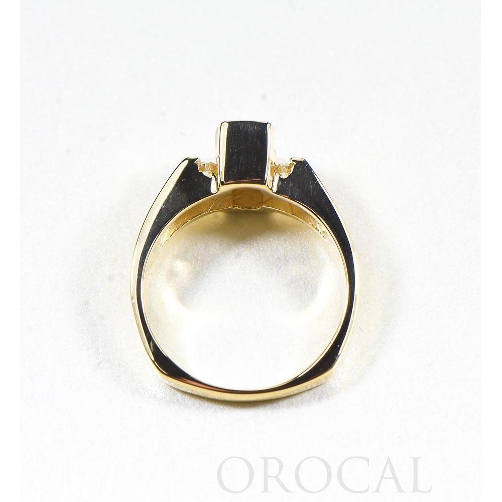 Orocal Gold Quartz Ring with Diamonds RLDL50D12Q-Destination Gold Detectors