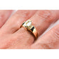 Orocal Gold Quartz Ring with Diamonds RLDL50D12Q-Destination Gold Detectors