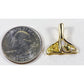 Orocal Gold Quartz Whales Tail Pendant PDLWT113NQ-Destination Gold Detectors