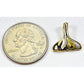 Orocal Gold Quartz Whales Tail Pendant PDLWT12QX-Destination Gold Detectors
