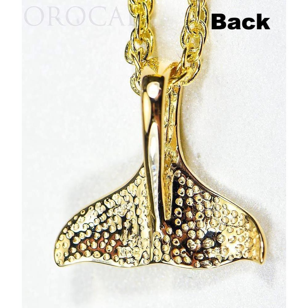Orocal Gold Quartz Whales Tail Pendant PDLWT12QX-Destination Gold Detectors