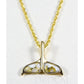 Orocal Gold Quartz Whales Tail Pendant PDLWT8HMQX-Destination Gold Detectors