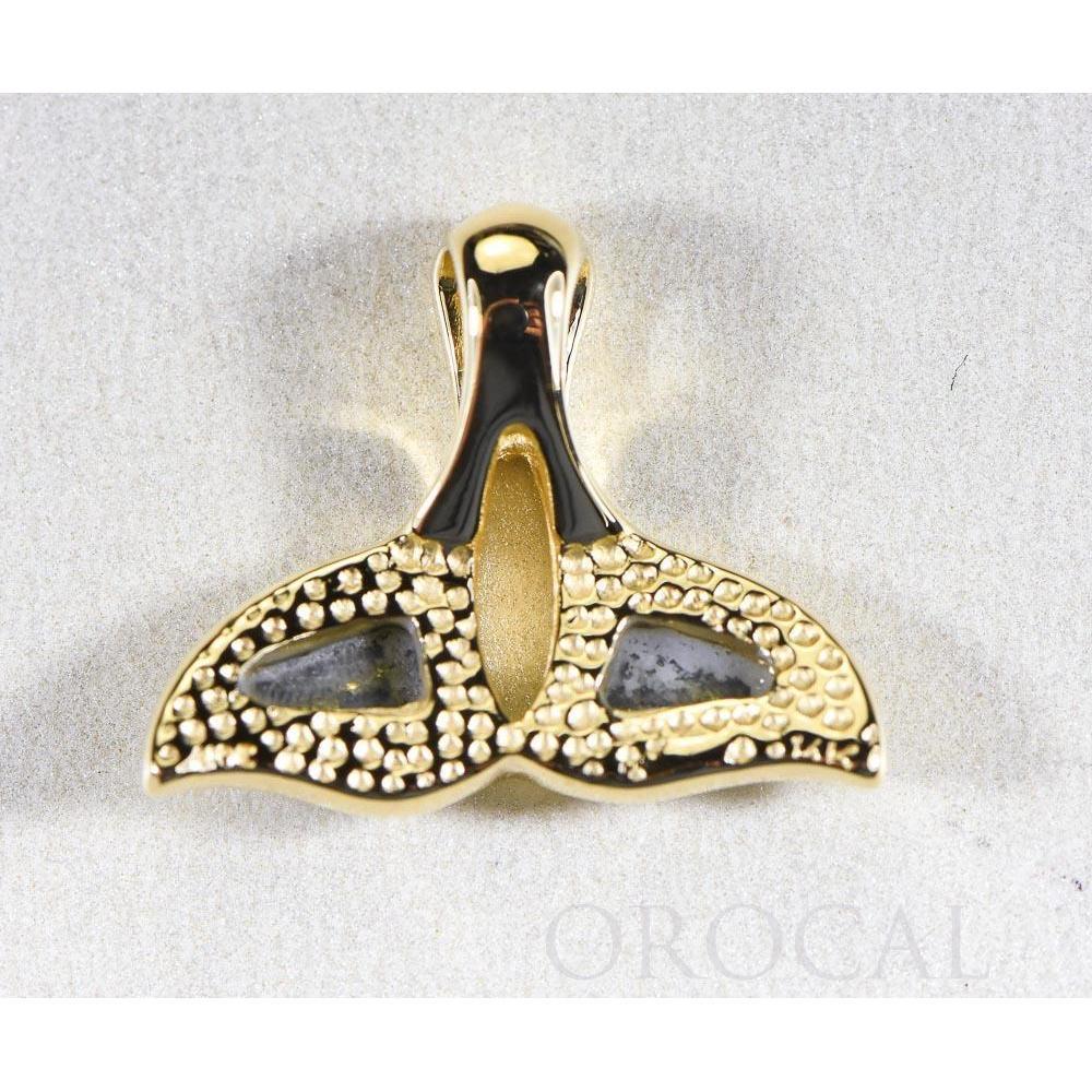 Orocal Gold Quartz Whales Tail Pendant PWT24HQ-Destination Gold Detectors