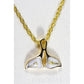 Orocal Gold Quartz Whales Tail Pendant PWT24HQ-Destination Gold Detectors