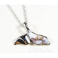 Orocal Gold Quartz Whales Tail Pendant - PWT37QW-Destination Gold Detectors