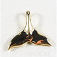 Orocal Gold Quartz Whales Tail Pendant PWT41NQ-Destination Gold Detectors
