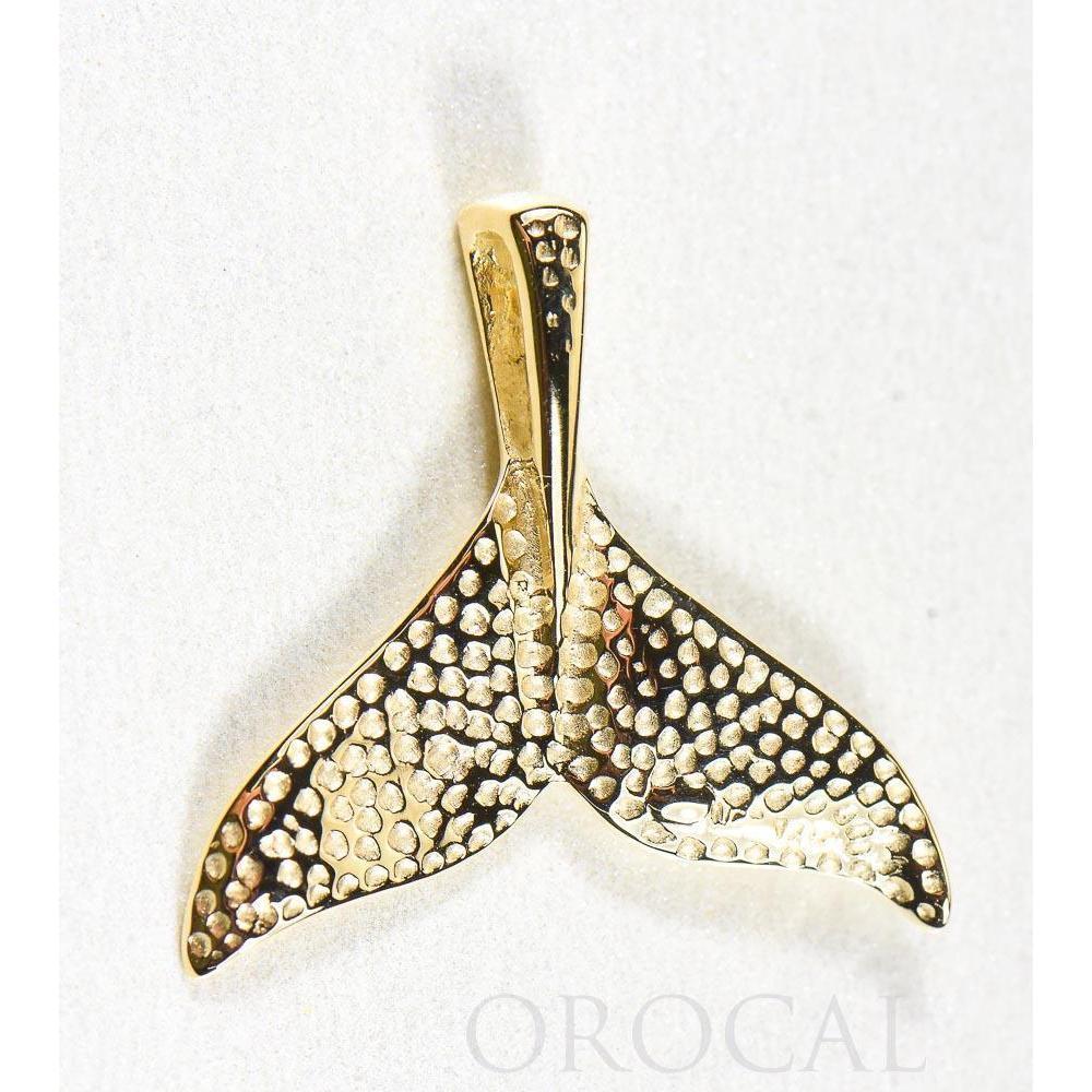 Orocal Gold Quartz Whales Tail Pendant PWT43LQ-Destination Gold Detectors
