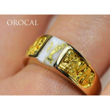 Orocal Gold Quartz with Gold Nuggets Ladies Ring RLL1359NQ-Destination Gold Detectors