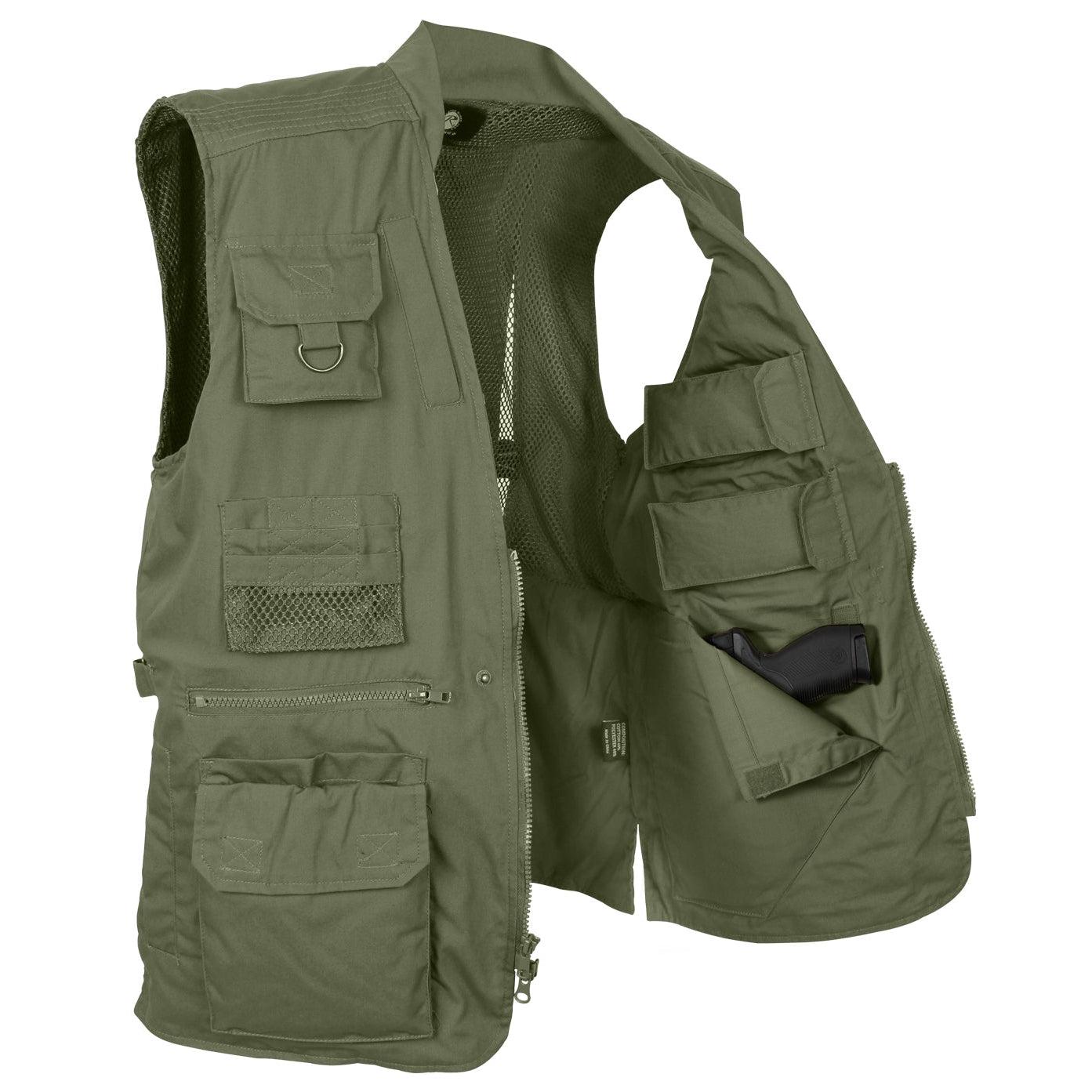 Plainclothes Concealed Carry Vest-Destination Gold Detectors