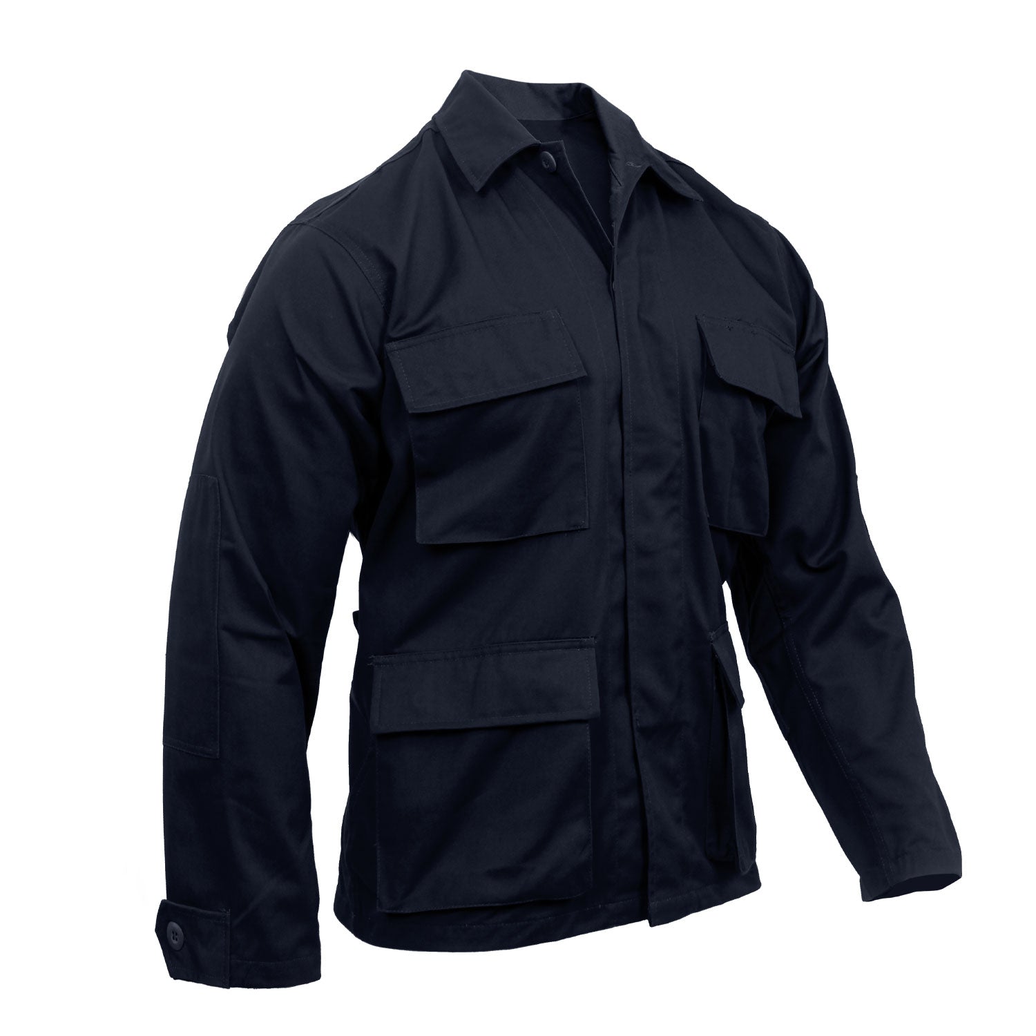 Poly/Cotton Twill Solid BDU Shirts-Destination Gold Detectors
