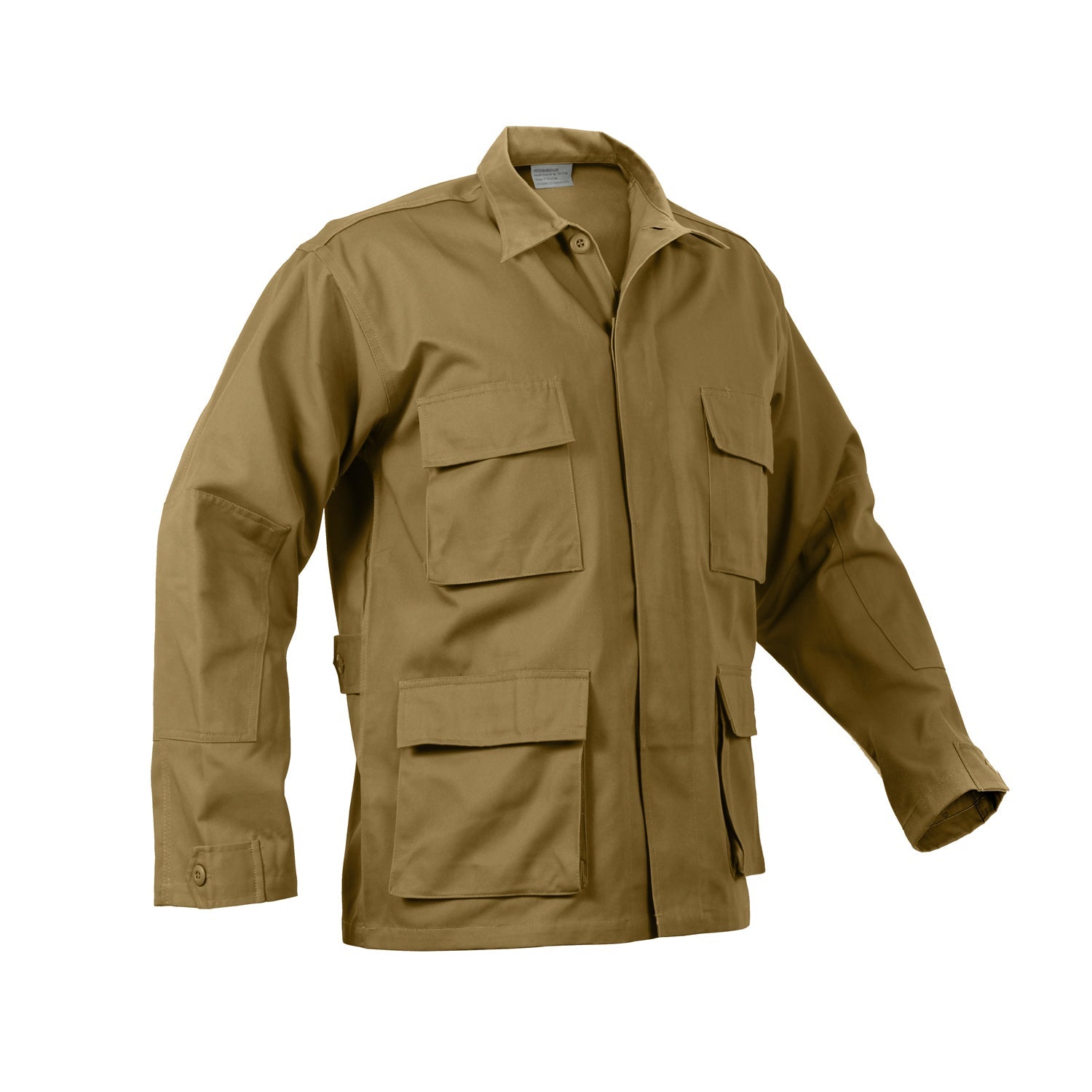 Poly/Cotton Twill Solid BDU Shirts-Destination Gold Detectors