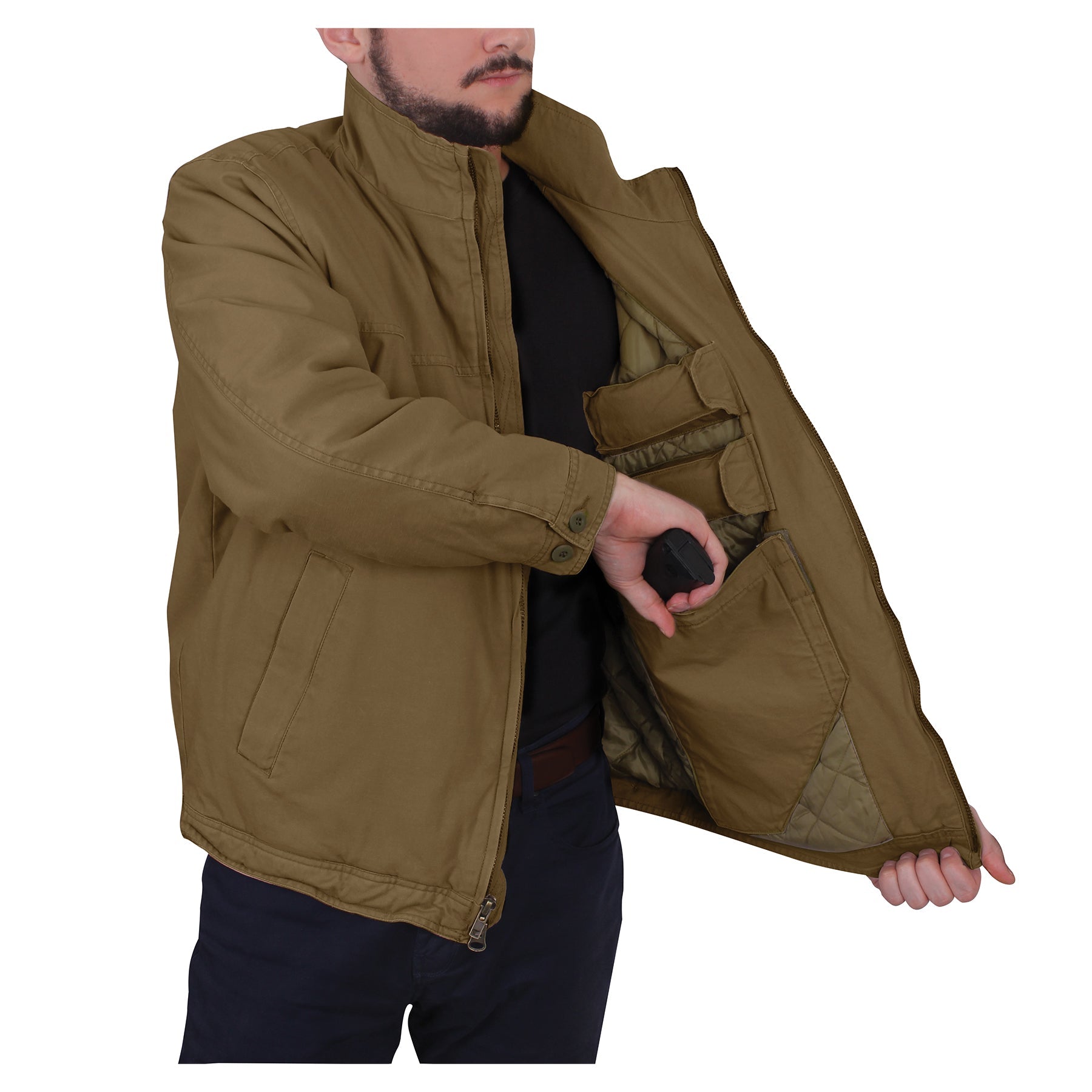 Rothco Concealed Carry 3 Season Jacket-Destination Gold Detectors