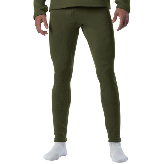 Rothco ECWCS Gen III Mid-Weight Underwear Bottoms (Level II) - Olive Drab-Destination Gold Detectors
