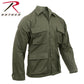 Rothco Poly/Cotton Twill Solid BDU Shirts Olive Drab #7837-Destination Gold Detectors