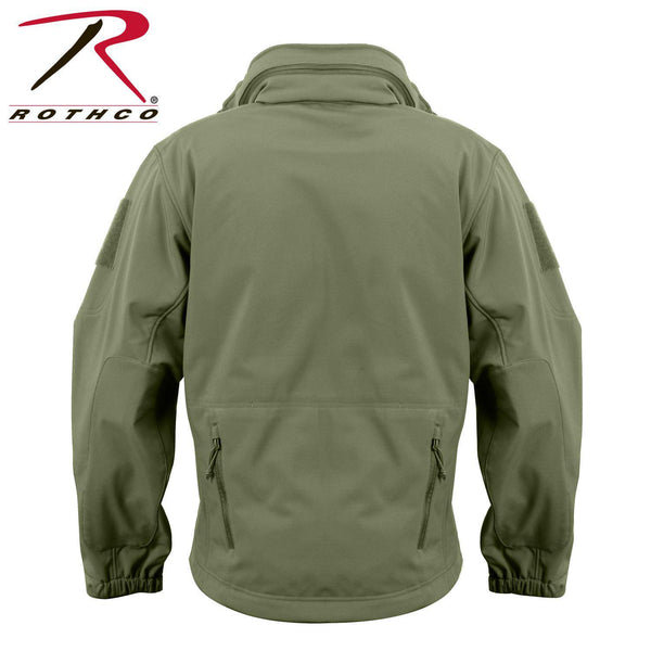 Rothco Special Ops Tactical Soft Shell Jacket Olive Drab-Destination Gold Detectors