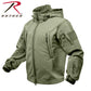 Rothco Special Ops Tactical Soft Shell Jacket Olive Drab-Destination Gold Detectors