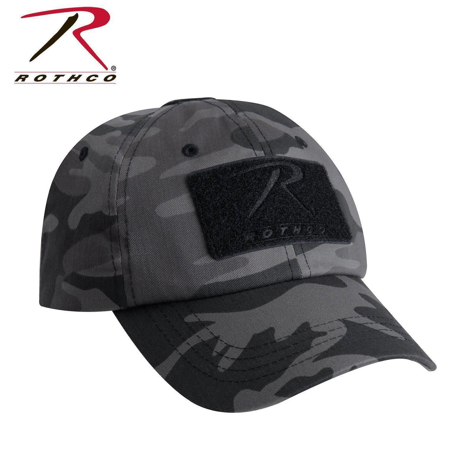 Rothco Tactical Operator Cap Black Camo-Destination Gold Detectors