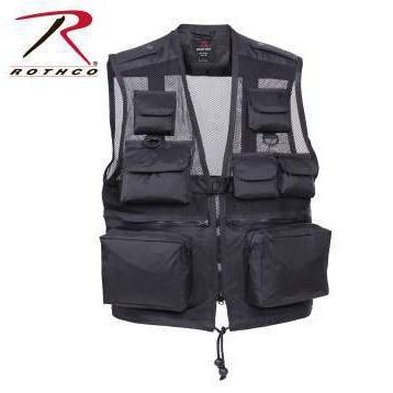 Rothco Tactical Recon Vest Black-Destination Gold Detectors