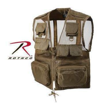 Rothco Tactical Recon Vest Coyote Brown-Destination Gold Detectors