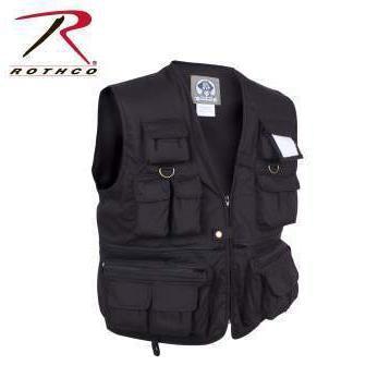Rothco Uncle Milty Travel Vest Black-Destination Gold Detectors