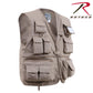 Rothco Uncle Milty Travel Vest Khaki-Destination Gold Detectors