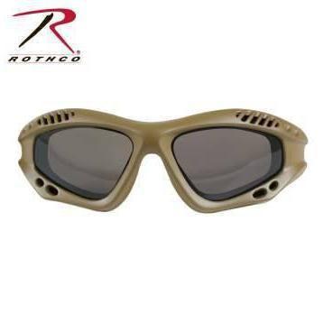 Rothco Ventec Tactical Goggles Coyote Brown-Destination Gold Detectors