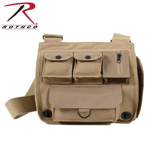 Rothco Venturer Survivor Shoulder Bag Khaki-Destination Gold Detectors