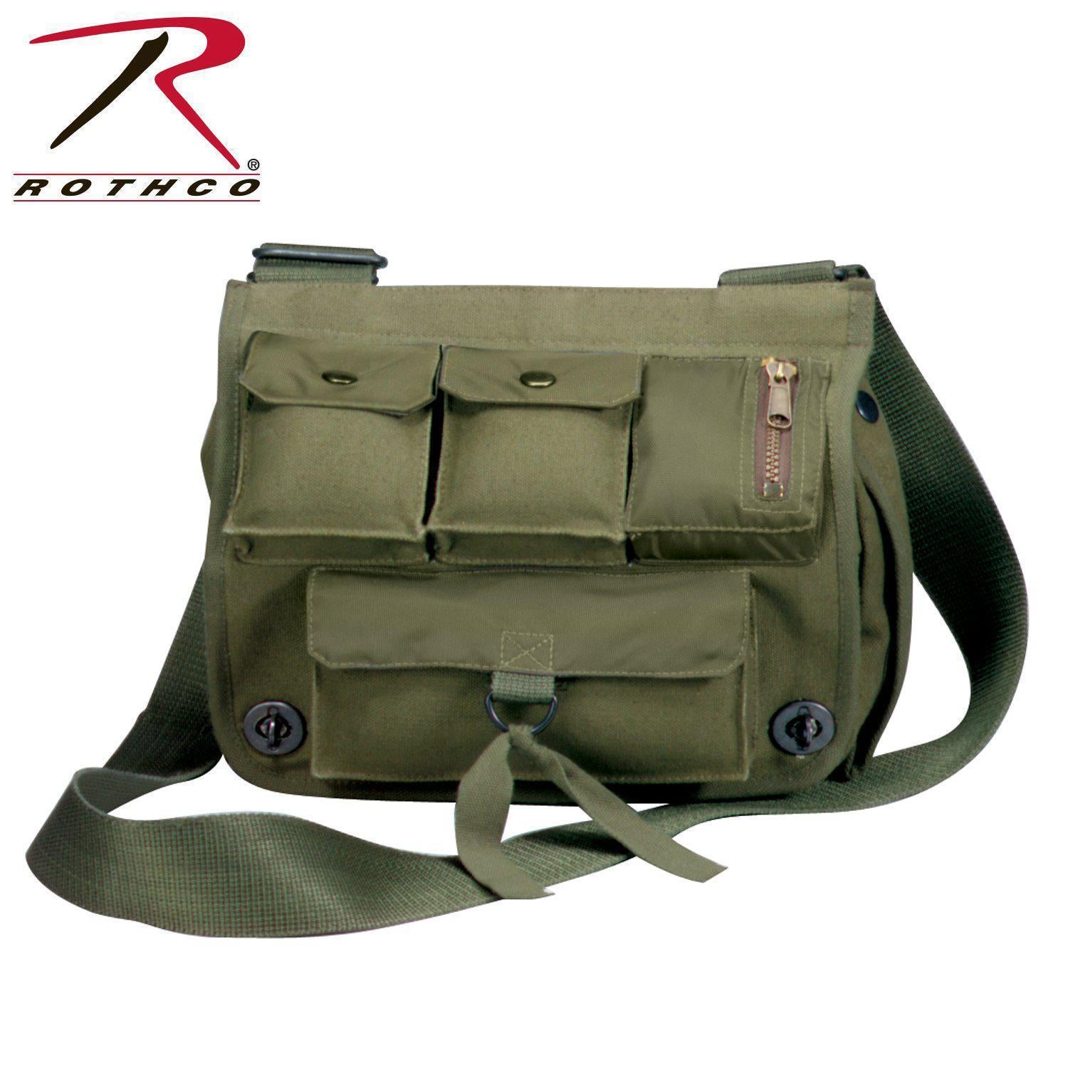 Rothco Venturer Survivor Shoulder Bag Olive Drab-Destination Gold Detectors