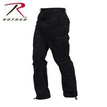 Rothco Vintage Paratrooper Fatigue Pants Black-Destination Gold Detectors