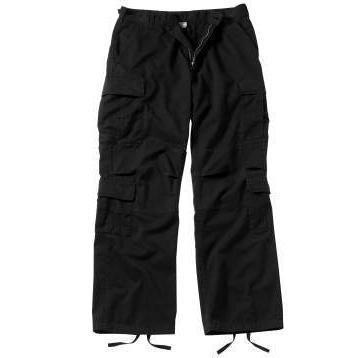 Rothco Vintage Paratrooper Fatigue Pants Black-Destination Gold Detectors