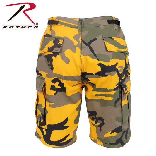 Rothco Yellow Camo BDU Shorts-Destination Gold Detectors