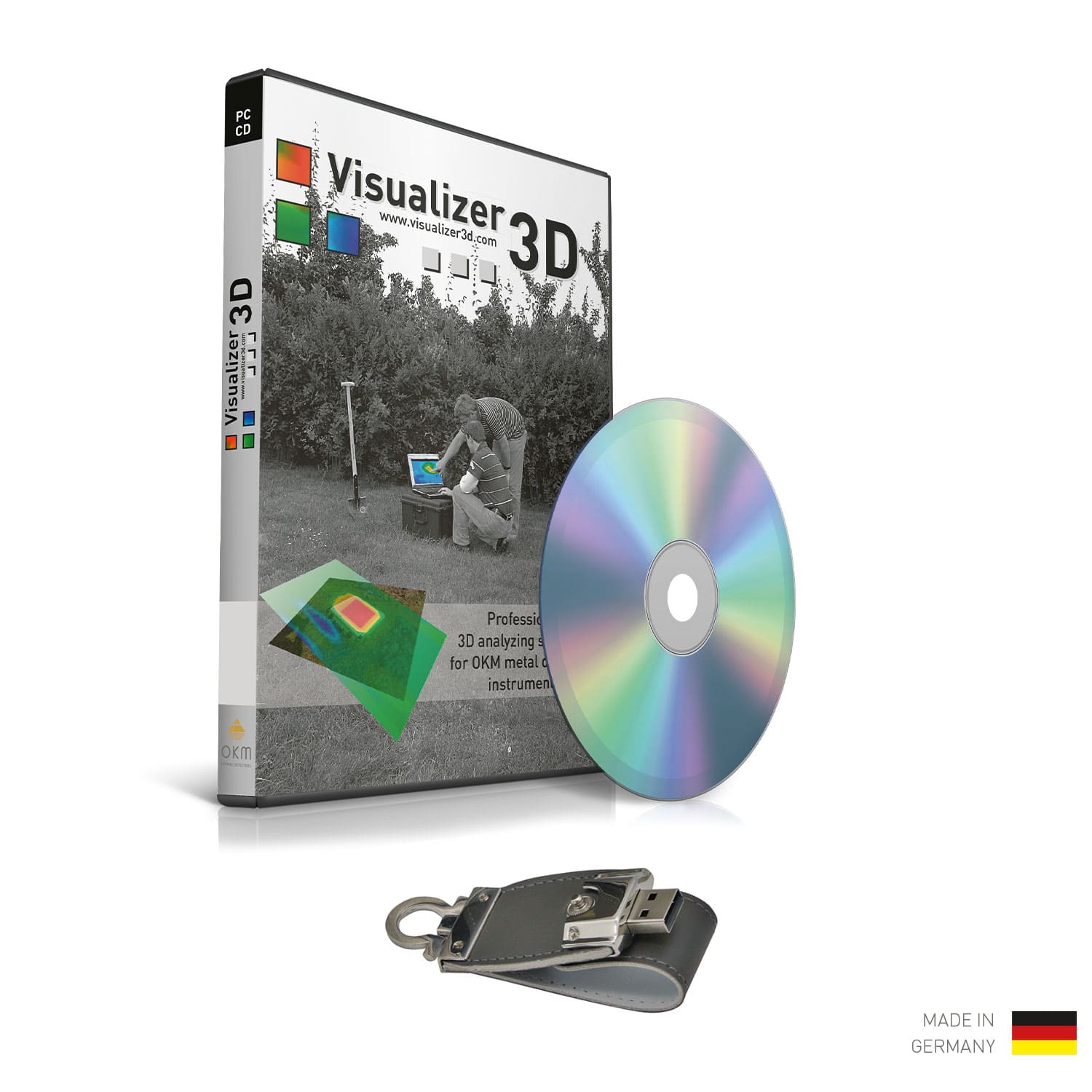 Software Visualizer 3D Studio Professional Edition-Destination Gold Detectors
