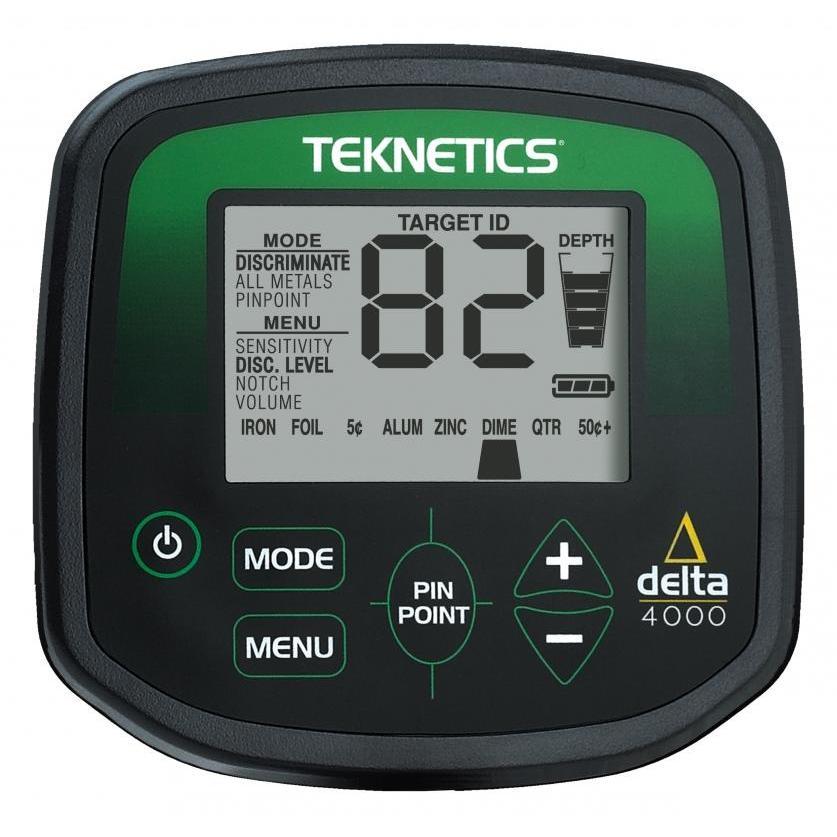 Teknetics Delta 4000 Metal Detector-Destination Gold Detectors