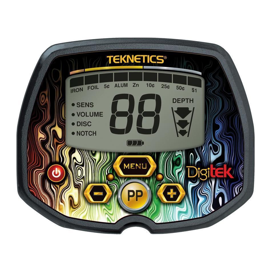 Teknetics Digitek Metal Detector-Destination Gold Detectors