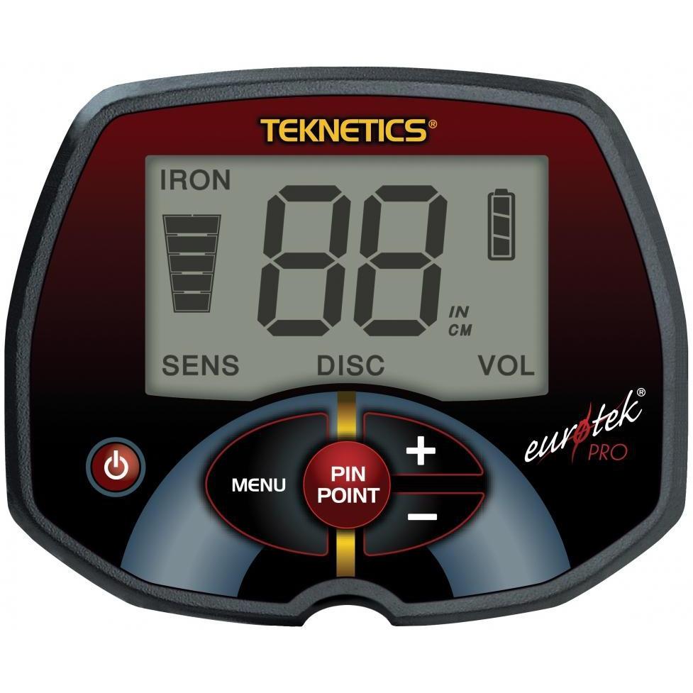 Teknetics Eurotek Pro Metal Detector-Destination Gold Detectors