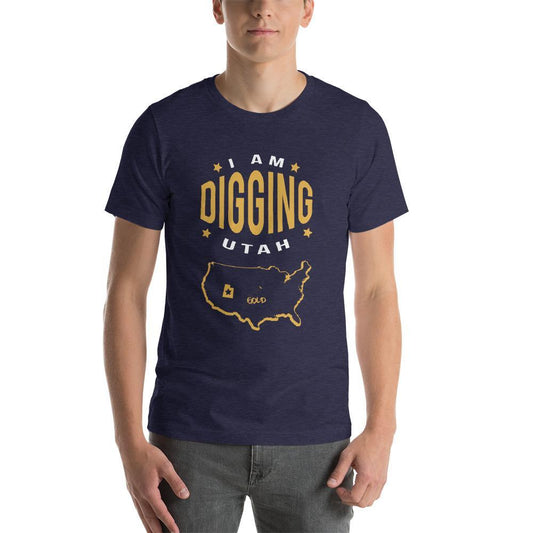 Utah State Digger's Tee-Destination Gold Detectors