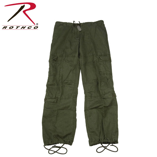 Womens Vintage Paratrooper Fatigue Pants-Destination Gold Detectors